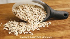 Làm đẹp bằng yến mạch