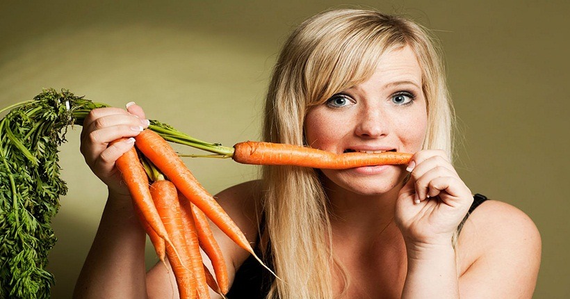 Thực phẩm tốt cho mắt cận – Cà rốt