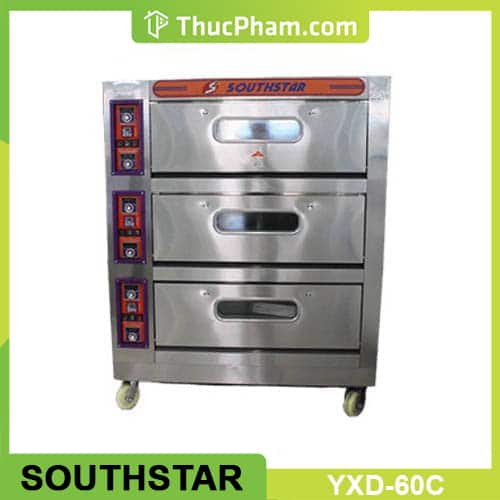 Lò nướng bánh 3 tầng 6 khay dùng điện Southstar YXD-60C