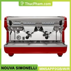 Máy pha cafe truyền thống Appia II 2 Group Volumetric Nouva Simonelli Red