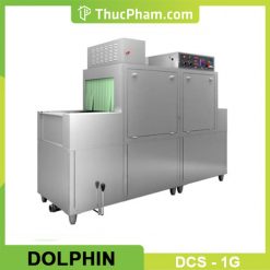 Máy Rửa Bát Băng Chuyền Kết Hợp Giá Kệ Dolphin DCS-1G