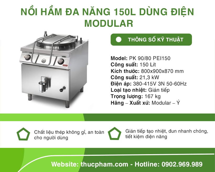 noi-ham-da-nang-150l-dung-dien-modular