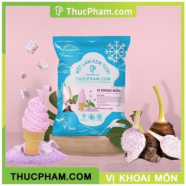 Bột Kem Tươi thucpham.com vị khoai môn