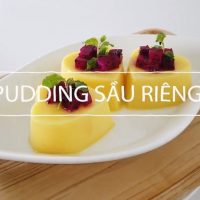 Pudding Sầu Riêng