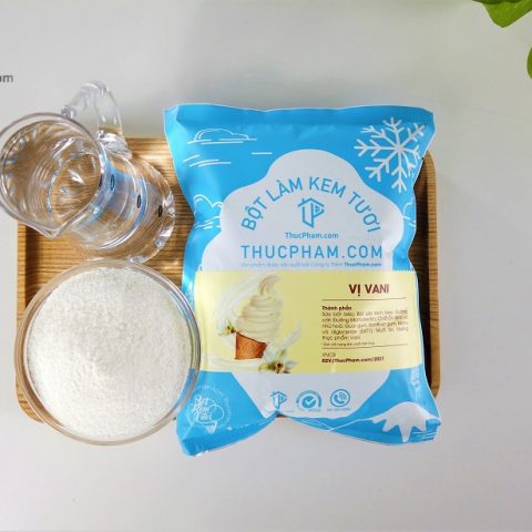 kem vani với bột làm kem thucpham.com