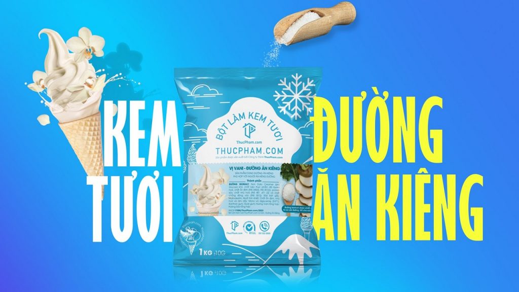 Kinh doanh bột kem ít đường thucpham.com