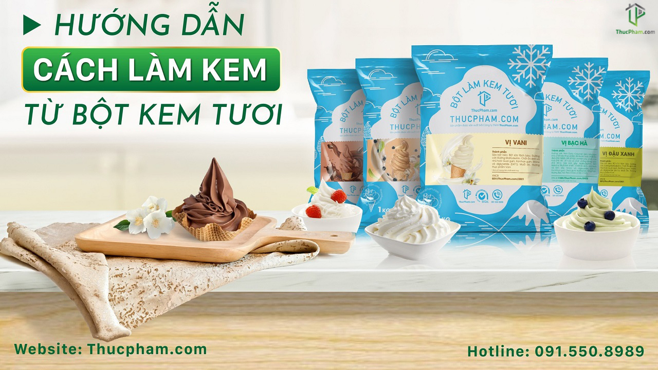 4 Bước dễ dàng giúp bạn tìm đơn vị cung cấp bột làm kem tươi giá sỉ uy tín