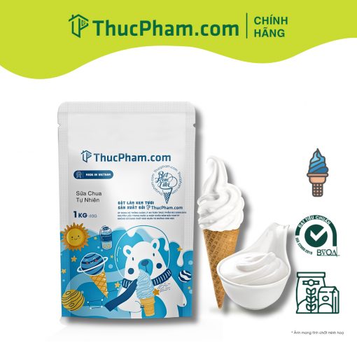 Bột làm kem tươi Thucpham.com Vị Sữa Chua Tự Nhiên