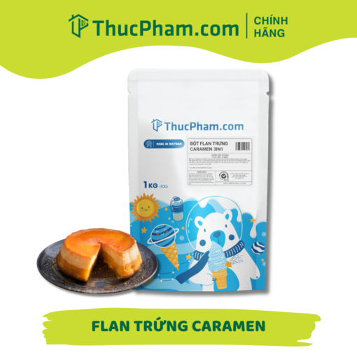 1KG FLAN KEM TRUNG CARAMEN