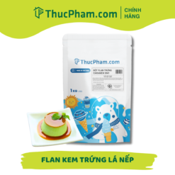 Bột flan kem trứng lá nếp thucpham.com