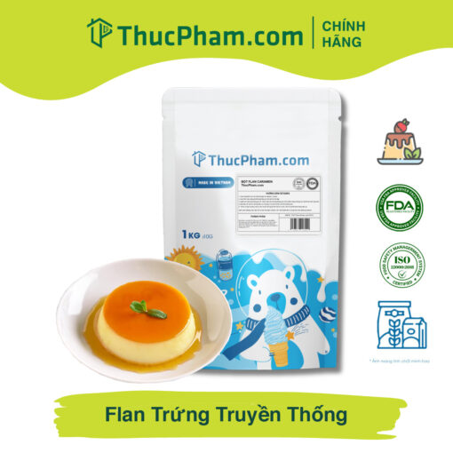 bot flan trung truyen thong 1