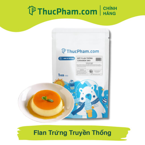 bot flan trung truyen thong