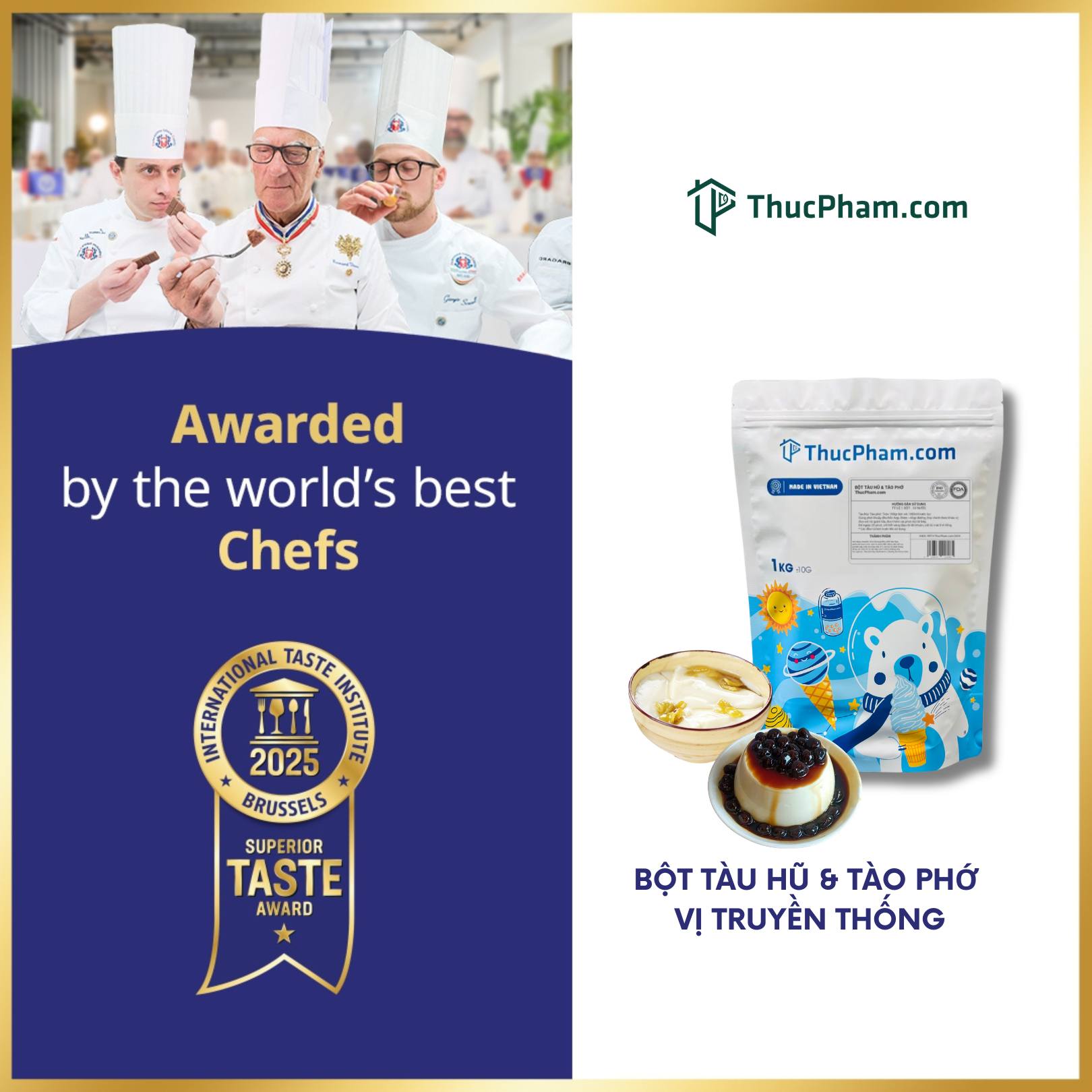 Superior Taste Award Bot Tau Hu Truyen Thong ThucPhamcom