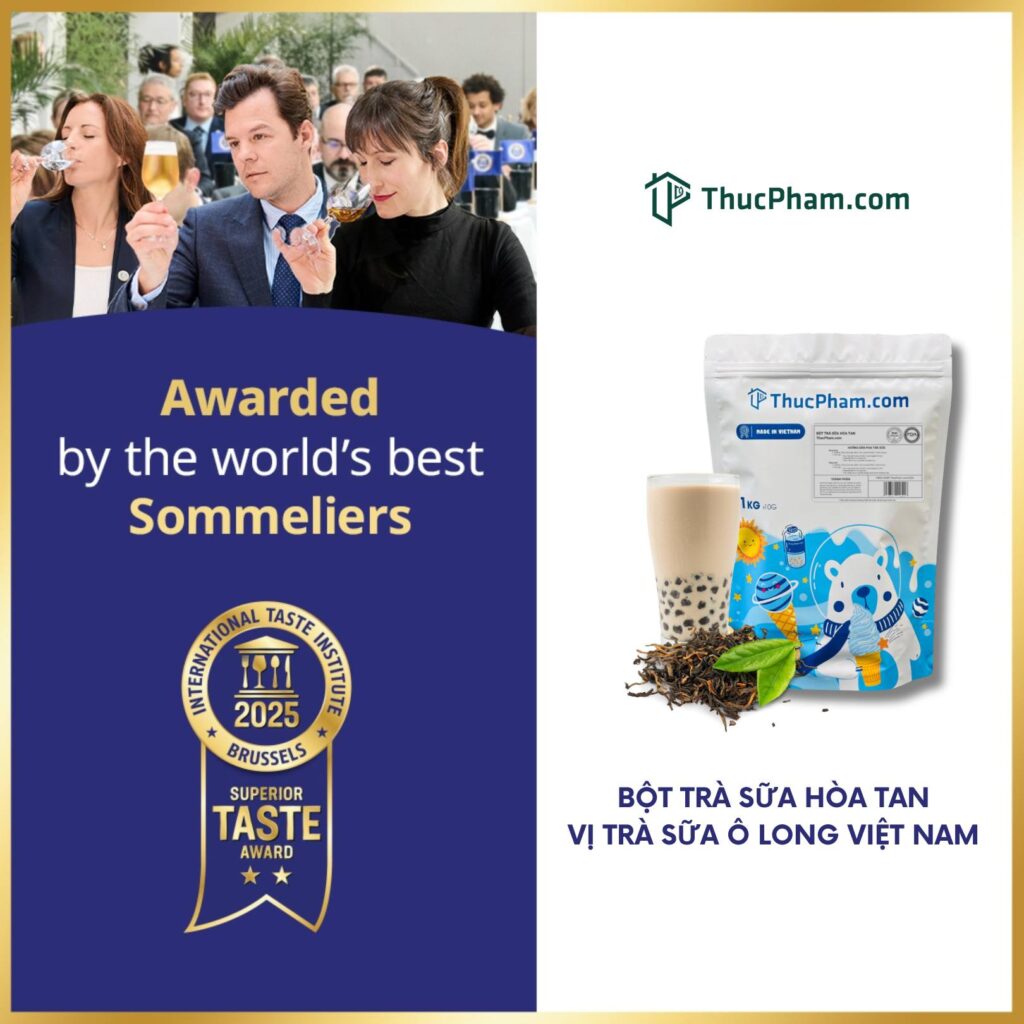 Superior Taste Award Bot Tra Sua Olong ThucPhamcom