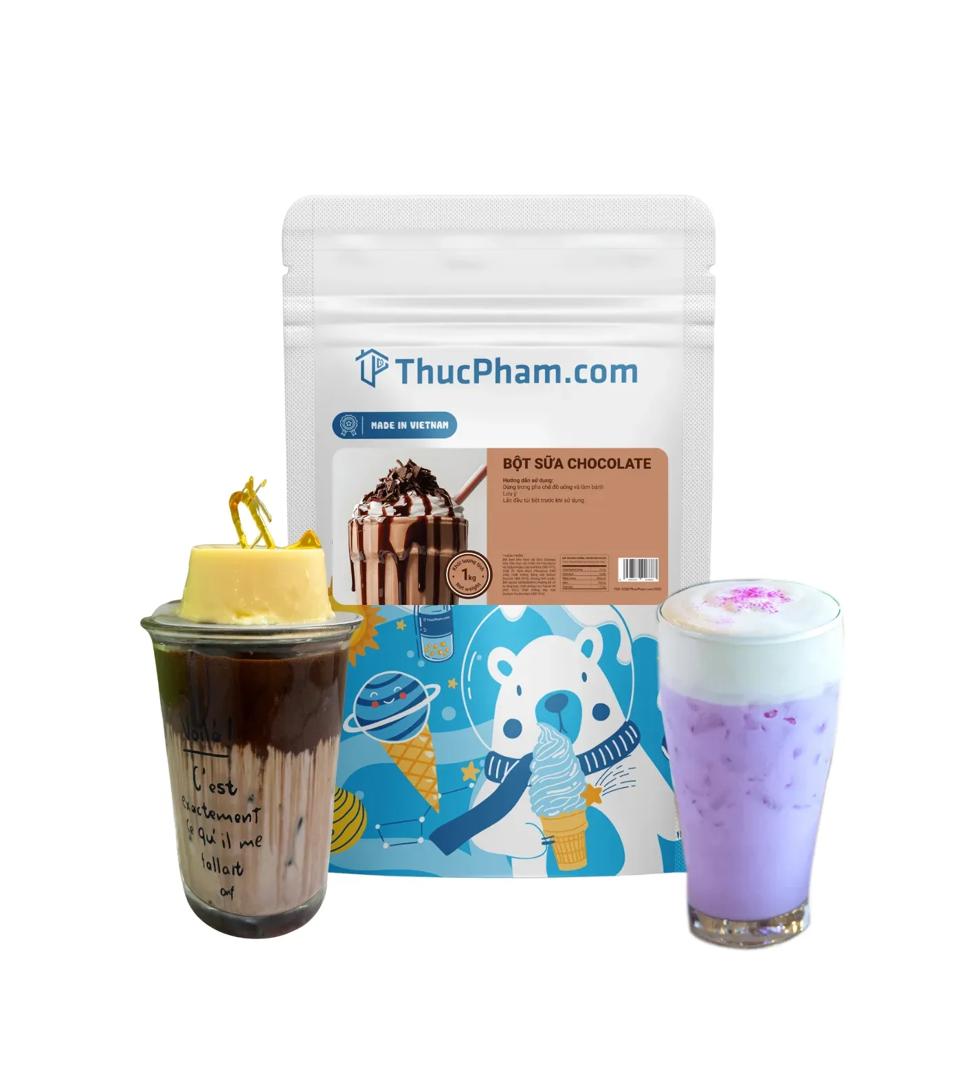 bột trà sữa pha chế