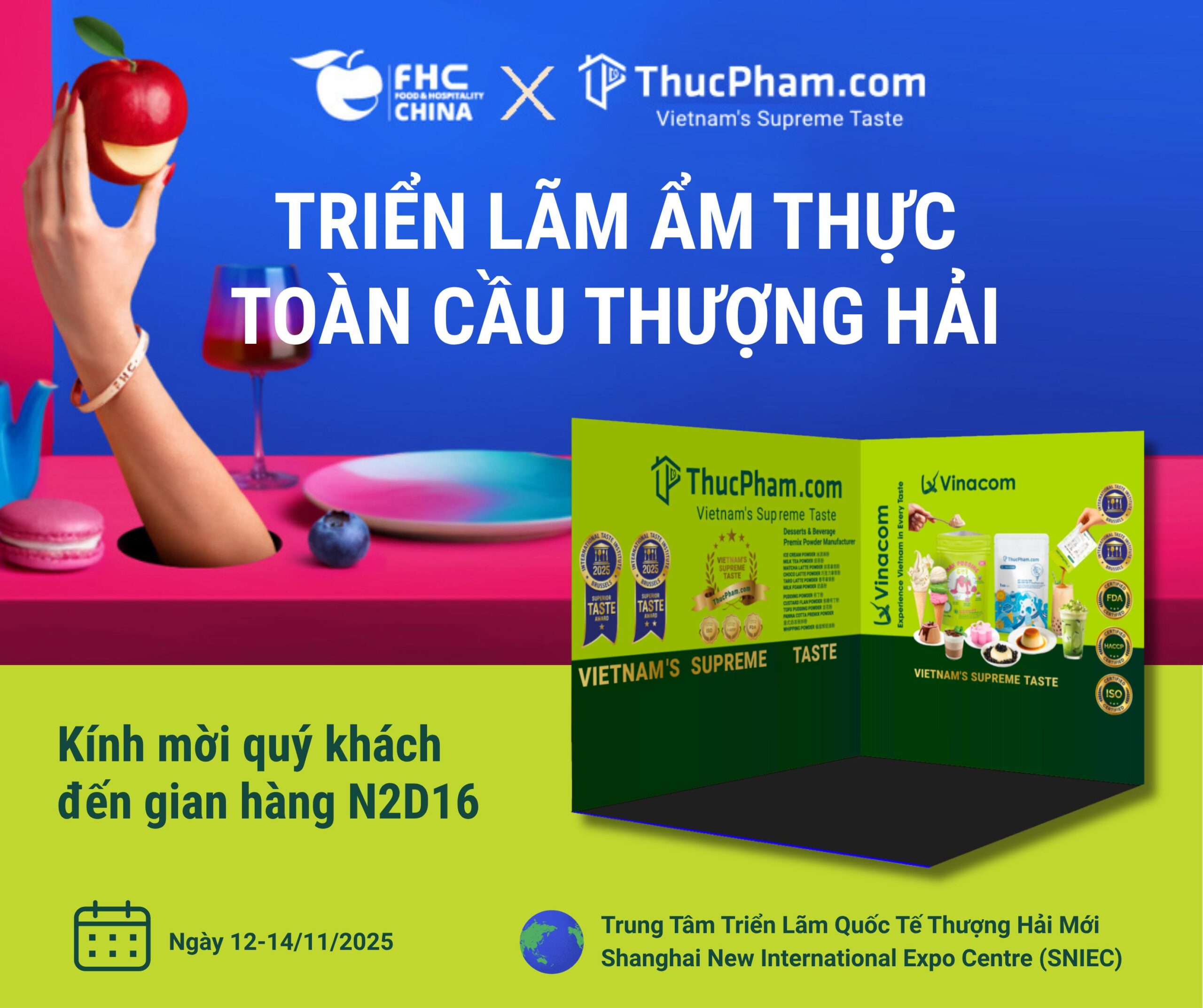 Thư mời FHC Shanghai 2025