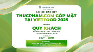 Thư mời Vietfood Hà Nội 2025