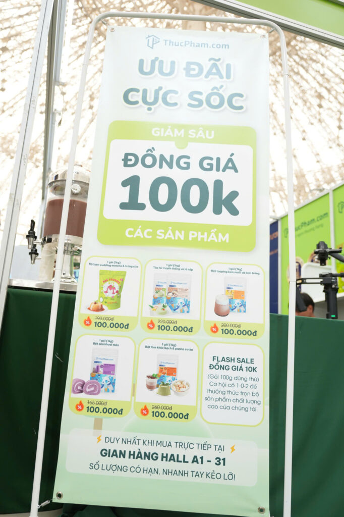 ưu đãi tại Cafe Show 2025