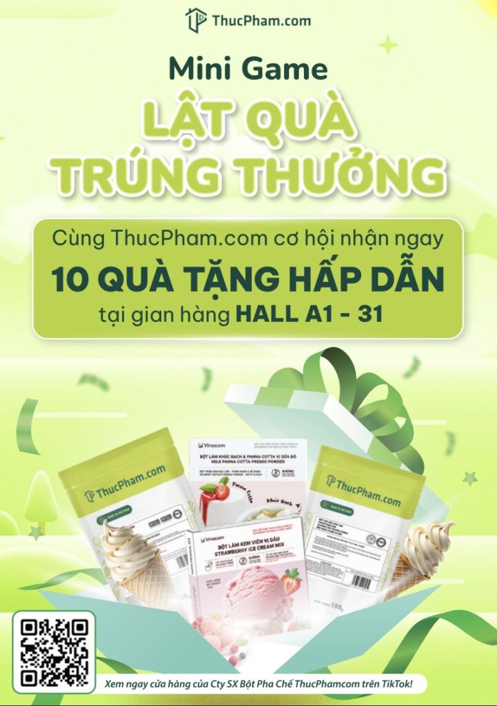 minigame Sự Kiện Vietfood Beverage Hà Nội 2025