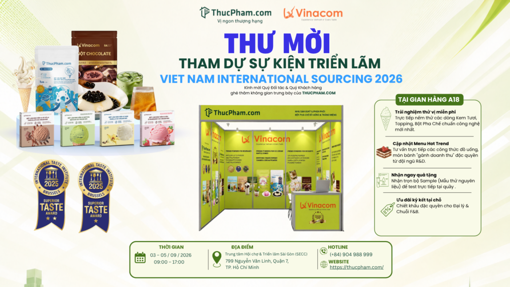 Vietnam Sourcing Expo 2026 – Cơ Hội Kết Nối Và Mở Rộng Thị Trường Cho Doanh Nghiệp F&B Việt Nam 3 Thư mời tham quan gian hàng A18 ThucPham.com và Vinacom tại triển lãm Viet Nam International Sourcing 2026