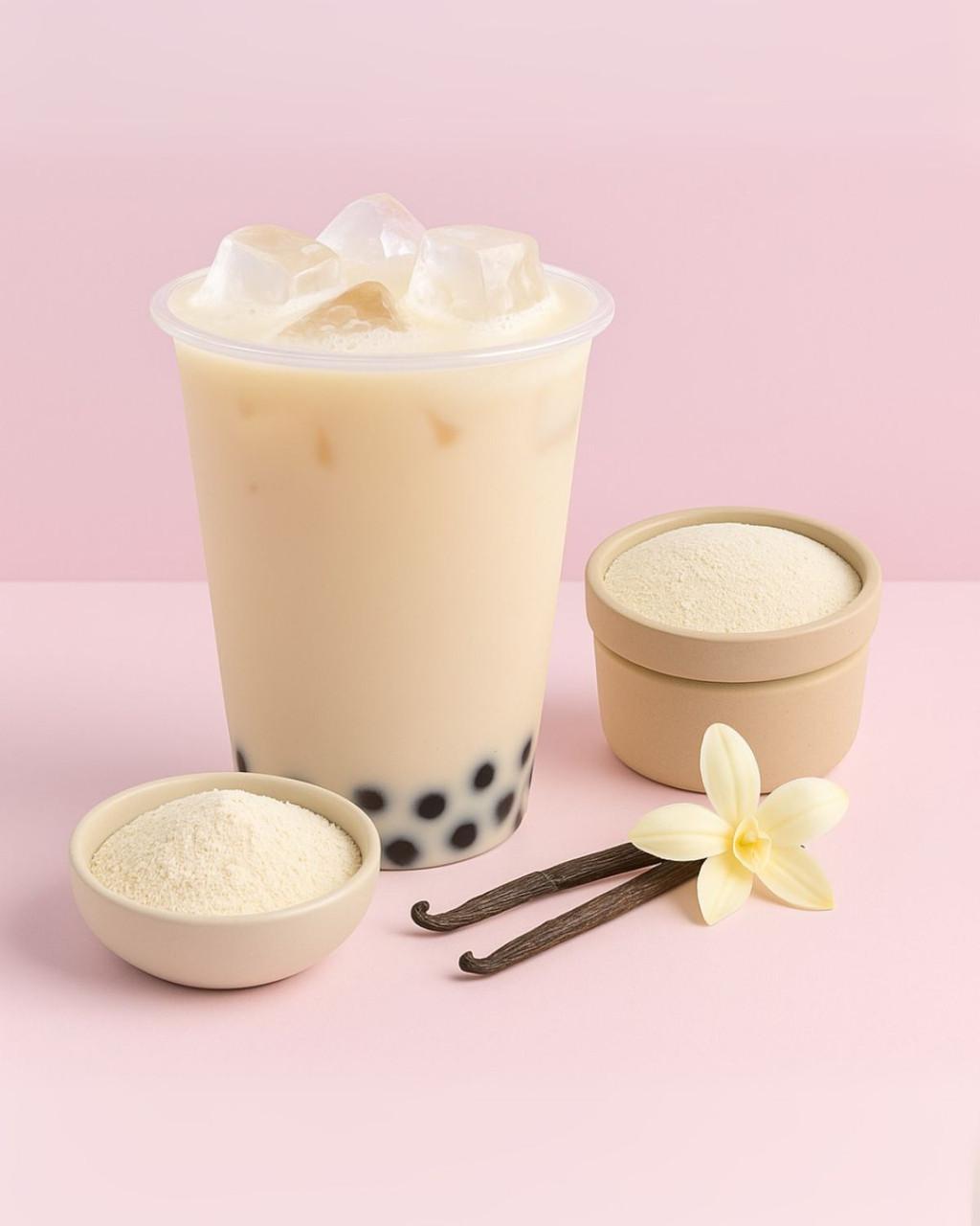 Các loại bột trà sữa phổ biến hiện nay và cách chọn phù hợp 13 Bột trà sữa vị vanilla thơm nhẹ và dễ kết hợp