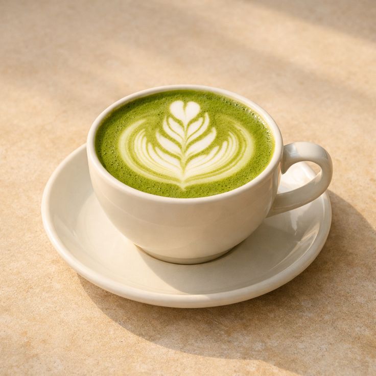 Cách Pha Bột Matcha Latte Chuẩn Vị Quán Chỉ Với 5 Bước Đơn Giản 7 Cách pha Bột Matcha Latte nóng từ bột Matcha Latte với lớp latte art đẹp mắt